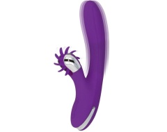 FUNFUNCTION vibrador doble con simulador oral