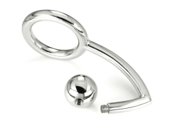 Anillo pene con gancho para el ano 40 mm