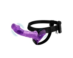 arnes-con-dildo-doble-y-vibracion-purpura