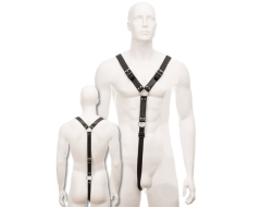 Body Arnés BDSM para hombre negro