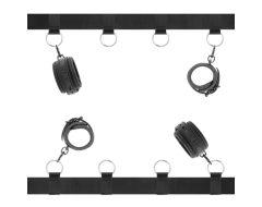 Kit ataduras bondage para la cama