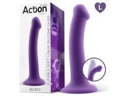Dildo de silicona Flexible 19cm Lila