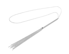 BIJOUX Collar látigo fetish metálico