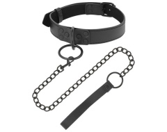 Collar BDSM con correa