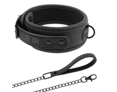 Collar Bondage Cuero Vegano