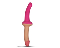 dildo-doble-125-silicona-liquida-natural-y-rosa