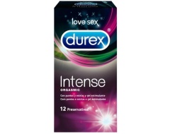 INTENSE preservativos rugosos con lubricante de sensaciones 12 uds 