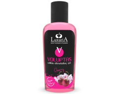 gel estimulante comestible efecto calor - cereza 100 ml imagen 1