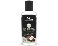 gel estimulante comestible efecto calor - coco y crema 100 ml imagen 1