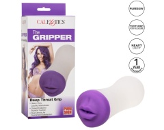 Deep throat grip masturbador boca