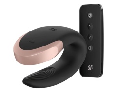 Satisfyer Vibrador Parejas Luxury Negro