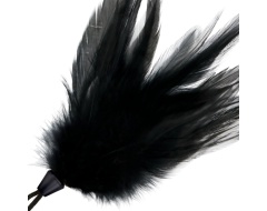 Pluma de Cosquillas NEGRO 17CM