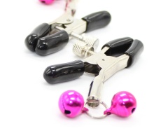 Tish - Pinzas Pezones Con Cascabel Rosa
