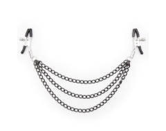 Tish - Pinzas Pezones Con Cadenas Negras