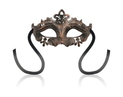 Masks Antifaz Estilo Veneciano Cobre