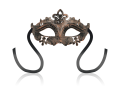 Masks Antifaz Estilo Veneciano Cobre