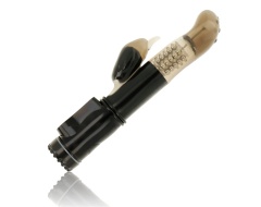 Vibrador Rotador Con Estimulador Clitoris Delfin