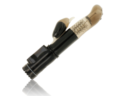 Vibrador Rotador Con Estimulador Clitoris Delfin