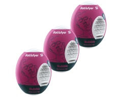 Satisfyer 3 Huevos Masturbadores - Bubble