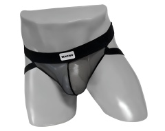 Suspensorio de Rejilla Negro L/XL imagen 1