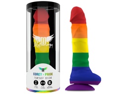Dildo Colores del Arcoiris 18 cm