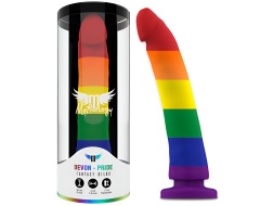Dildo Arcoiris colores del Orgullo 20 cm