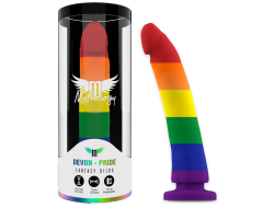 Pride Dildo colores del Arcoiris 16.5 cm