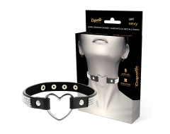 Choker Cuero Vegano - Corazon imagen 1