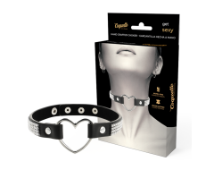 Choker Cuero Vegano - Corazon imagen 1