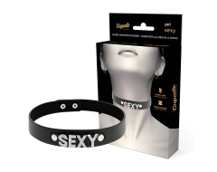 Choker Cuero Vegano - Sexy imagen 1