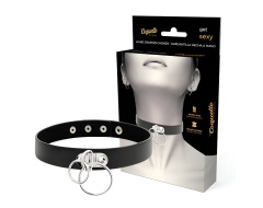 Choker Cuero Vegano - Doble Anilla imagen 1