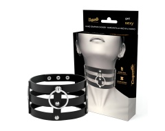 Choker Cuero Vegano Estilo Fetish imagen 1