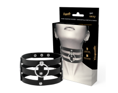 Choker Cuero Vegano Estilo Fetish imagen 1
