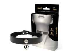 Collar Cuero Vegano Accesorio Woman Cascabel imagen 1