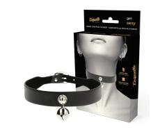 Collar Cuero Vegano Accesorio Woman Cascabel imagen 1