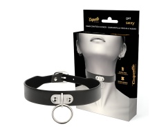 Collar Cuero Vegano Accesorio Woman Fetish imagen 1