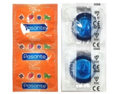 Pasante - Preservativo Sabor Arandano 144 Unidades