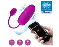 Nymph Huevo Vibrador Controlado Por App Violeta