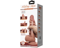Consolador Simil Piel Moreno 21 Cm
