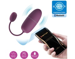 Nymph Huevo Vibrador Controlado Por App Lila