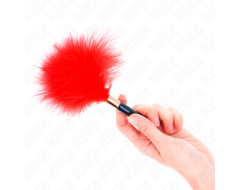 Pluma Para Cosquillas Roja