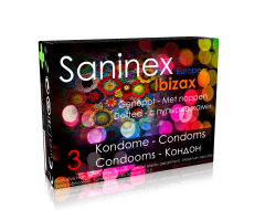 SANINEX preservativos rugosos 3 UDS