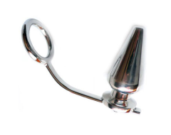 Anillo de Acero con Plug Anal