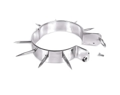 Collar de sumisión con puntas BDSM