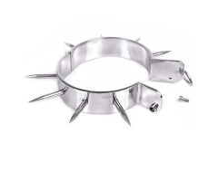 Collar de sumisión con puntas BDSM