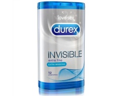 Durex Invisible preservativos extra finos 12 uds.