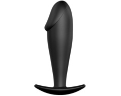 PL1 PENE Plug anal negro 10 cm