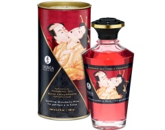 Shunga Aceite de Masaje Fresas con Champagne imagen 1