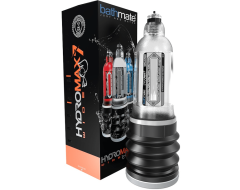 HX WIDE Transparente bomba de agua erección