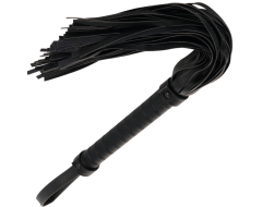 Látigo Negro 42CM LEATHER